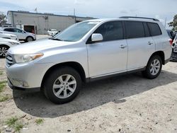 Salvage cars for sale at Riverview, FL auction: 2013 Toyota Highlander Base