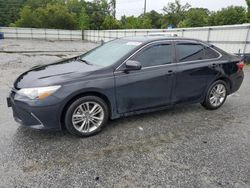 Salvage cars for sale at Savannah, GA auction: 2017 Toyota Camry LE