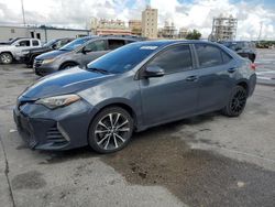 Toyota Corolla l salvage cars for sale: 2017 Toyota Corolla L