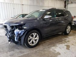 Salvage cars for sale at Franklin, WI auction: 2018 Chevrolet Equinox Premier