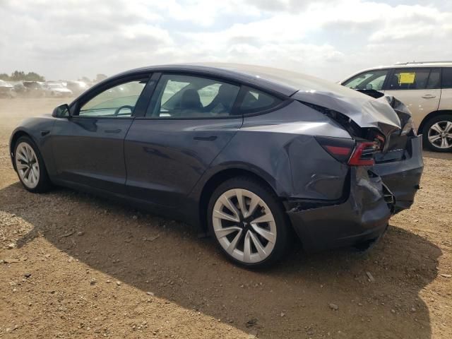 2022 Tesla Model 3