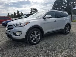 Salvage cars for sale at Graham, WA auction: 2015 Hyundai Santa FE GLS