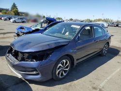 Honda salvage cars for sale: 2017 Honda Accord EXL