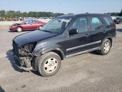 Salvage cars for sale at Dunn, NC auction: 2005 Honda CR-V LX