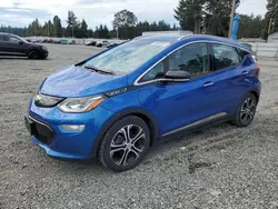 Salvage cars for sale at Graham, WA auction: 2019 Chevrolet Bolt EV Premier