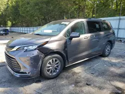 Toyota Vehiculos salvage en venta: 2021 Toyota Sienna XLE