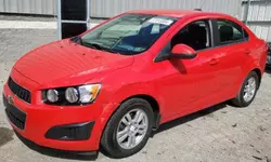 Chevrolet salvage cars for sale: 2015 Chevrolet Sonic LT