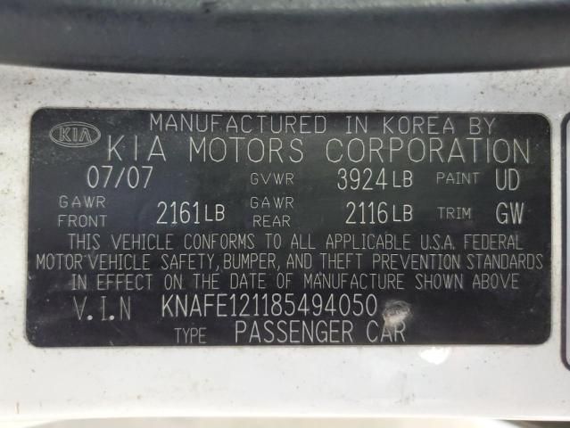 2008 KIA Spectra EX