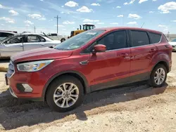 2019 Ford Escape SE en venta en Andrews, TX