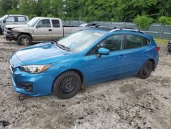 Subaru salvage cars for sale: 2017 Subaru Impreza Premium Plus