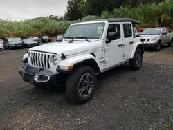 Jeep Wrangler Sahara salvage cars for sale: 2023 Jeep Wrangler Sahara