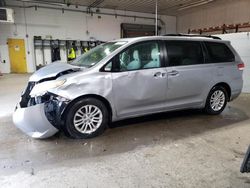 Toyota salvage cars for sale: 2012 Toyota Sienna XLE