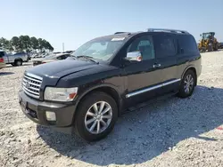 Salvage cars for sale at Loganville, GA auction: 2008 Infiniti QX56