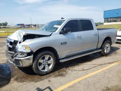 Salvage cars for sale at Woodhaven, MI auction: 2018 Dodge RAM 1500 SLT