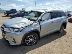 Salvage cars for sale at Greenwood, NE auction: 2018 Toyota Highlander SE