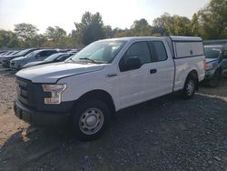 Salvage trucks for sale at Walton, KY auction: 2017 Ford F150 Super Cab