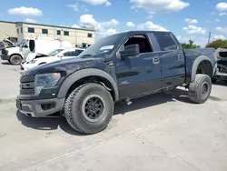 Salvage trucks for sale at Wilmer, TX auction: 2014 Ford F150 SVT Raptor