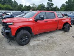 Salvage cars for sale at Hampton, VA auction: 2021 Chevrolet Silverado K1500 LT Trail Boss