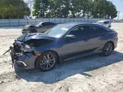 Salvage cars for sale at Loganville, GA auction: 2020 Honda Civic EX