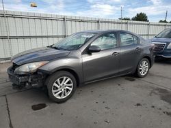 Mazda salvage cars for sale: 2012 Mazda 3 I