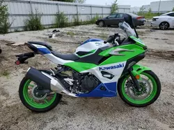 Salvage motorcycles for sale at Milwaukee, WI auction: 2024 Kawasaki EX500 A