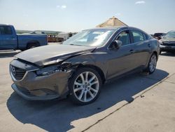 Salvage cars for sale at Grand Prairie, TX auction: 2017 Mazda 6 Touring