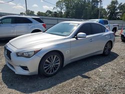 Infiniti salvage cars for sale: 2018 Infiniti Q50 Luxe