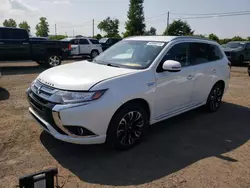 Salvage cars for sale at Montreal Est, QC auction: 2018 Mitsubishi Outlander SE