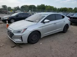 Salvage cars for sale at Chalfont, PA auction: 2019 Hyundai Elantra SE