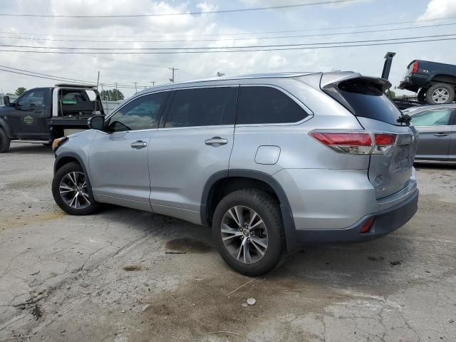 2016 Toyota Highlander XLE