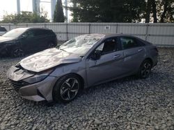 Salvage cars for sale at Windsor, NJ auction: 2023 Hyundai Elantra SEL