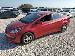 Salvage cars for sale from Copart Temple, TX: 2016 Hyundai Elantra SE