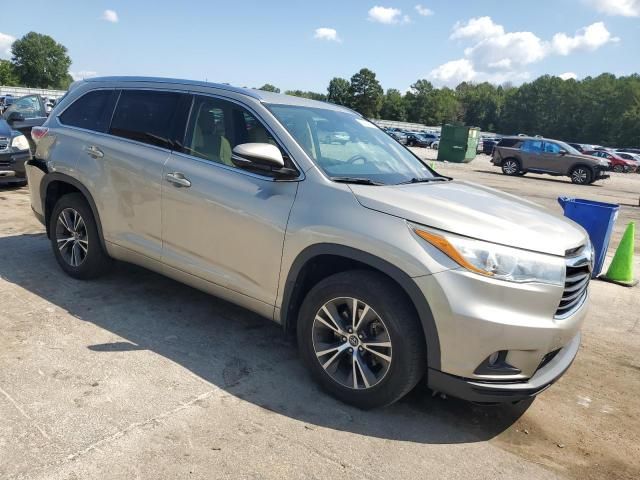 2016 Toyota Highlander XLE