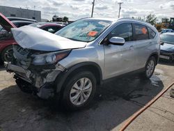 Salvage cars for sale at Chicago Heights, IL auction: 2012 Honda CR-V EXL