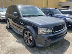 Land Rover salvage cars for sale: 2012 Land Rover Range Rover Sport HSE