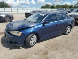 Salvage cars for sale at Newton, AL auction: 2013 Volkswagen Jetta SE