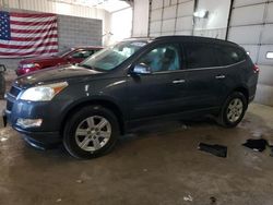 Chevrolet salvage cars for sale: 2012 Chevrolet Traverse LT