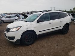 Salvage cars for sale from Copart Elgin, IL: 2013 Chevrolet Traverse LS