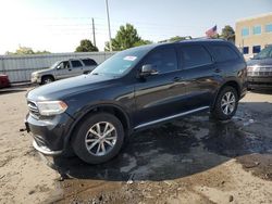 Salvage cars for sale at Littleton, CO auction: 2016 Dodge Durango Limited