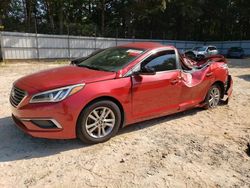 Salvage cars for sale at Austell, GA auction: 2017 Hyundai Sonata SE