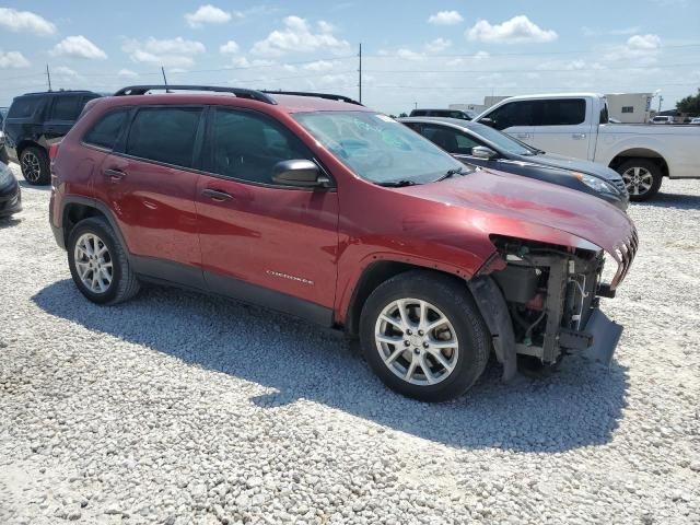 2016 Jeep Cherokee Sport