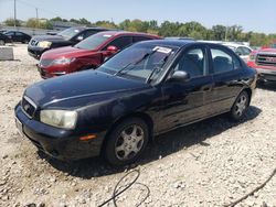 Salvage cars for sale at Louisville, KY auction: 2002 Hyundai Elantra GLS