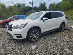 Salvage cars for sale at West Mifflin, PA auction: 2021 Subaru Ascent Limited