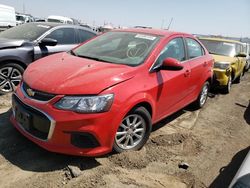 Chevrolet salvage cars for sale: 2019 Chevrolet Sonic LT