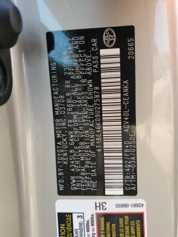 2009 Toyota Camry Base