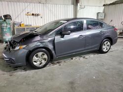 Salvage cars for sale at Tulsa, OK auction: 2015 Honda Civic LX