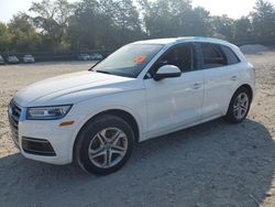 Salvage cars for sale at Madisonville, TN auction: 2018 Audi Q5 Premium