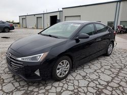 Salvage cars for sale at Kansas City, KS auction: 2019 Hyundai Elantra SE