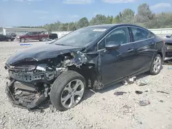 Salvage cars for sale at Memphis, TN auction: 2017 Chevrolet Cruze Premier