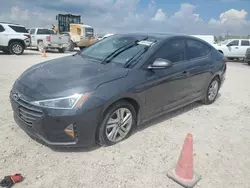 Salvage cars for sale at Houston, TX auction: 2020 Hyundai Elantra SEL